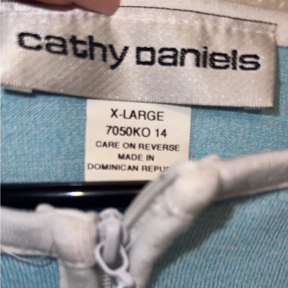 Blue Jacket Cathy Daniels